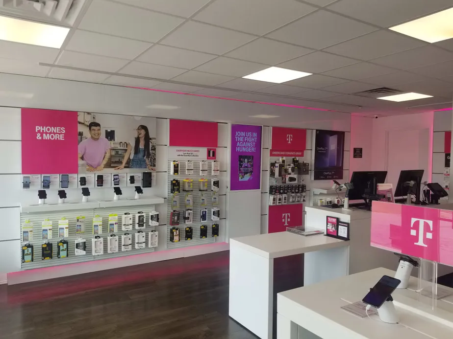 Interior photo of T-Mobile Store at S Dupont Blvd & Fisher St, Smyrna, DE