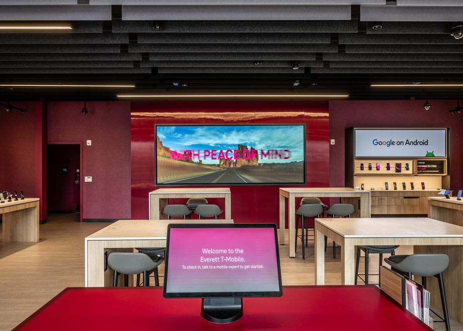 Interior photo of T-Mobile Store at Everett Mall Way & 95th Ct SE, Everett, WA
