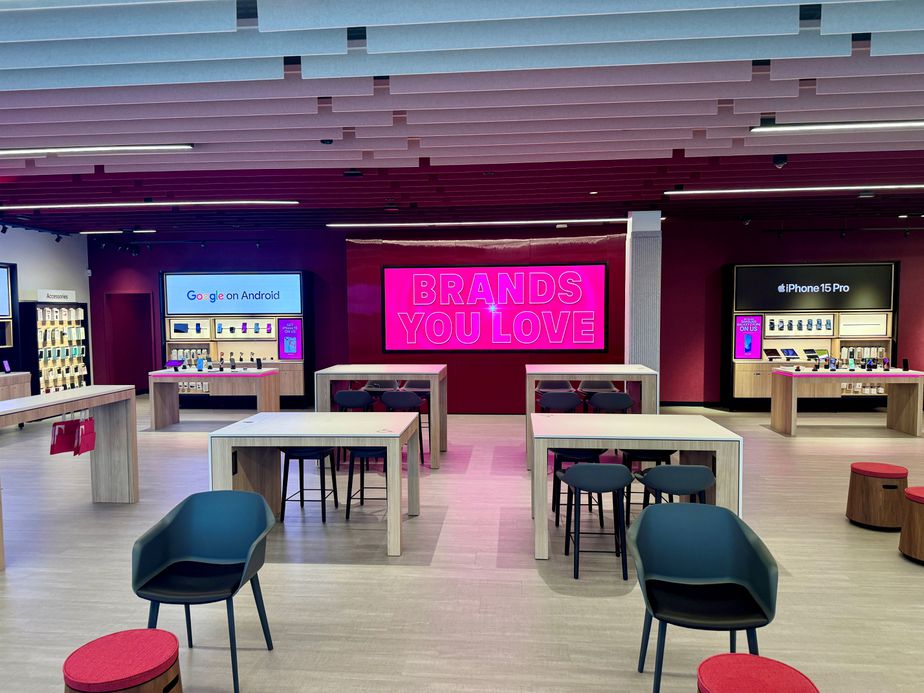 Interior photo of T-Mobile Store at The Gates of Prosper, Prosper, TX