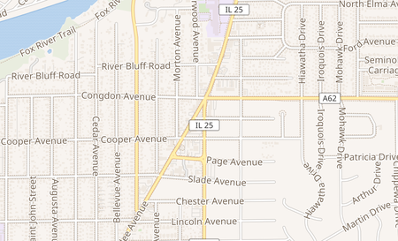 map of 573 Keep Ave Elgin, IL 60120