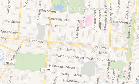map of 226 Broadway Newburgh, NY 12550