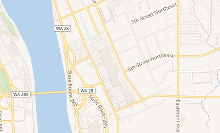 map of 511 Valley Mall Parkway B1 Wenatchee, WA 98802