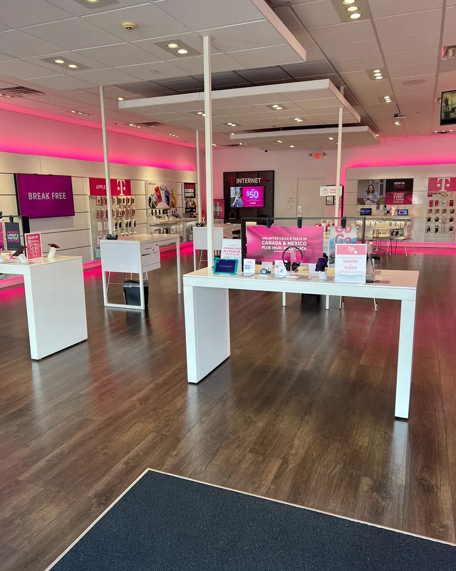 Interior photo of T-Mobile Store at Durango & 215, Las Vegas, NV