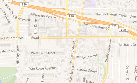 map of 130 W Camp Wisdom Rd Duncanville, TX 75116