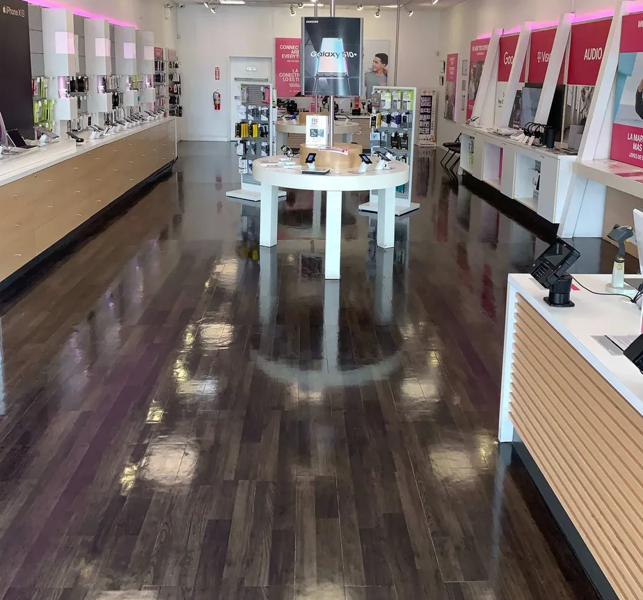 Interior photo of T-Mobile Store at E 174th St & Bryant Ave, The Bronx, NY