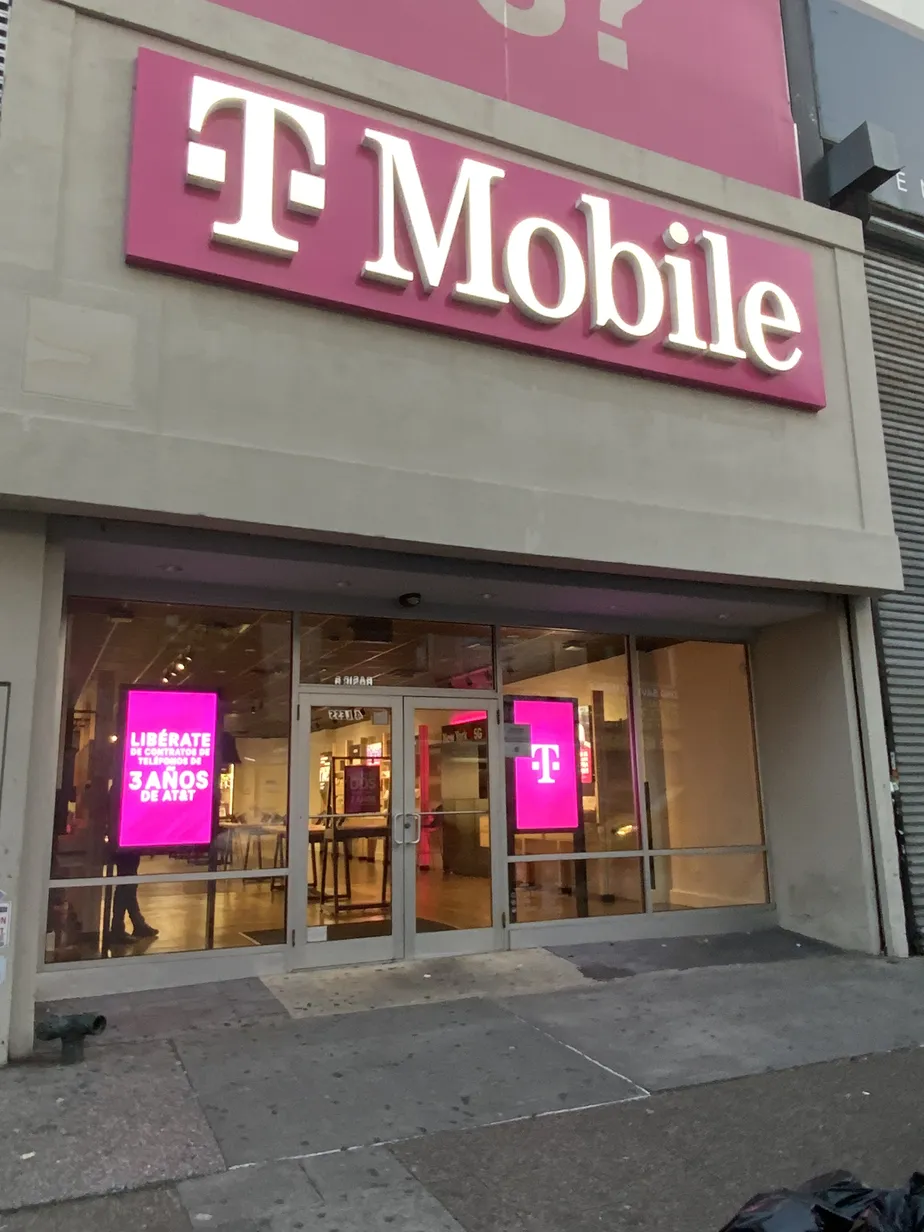 Exterior photo of T-Mobile Store at 3rd Ave & 152nd St, Bronx, NY