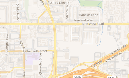 map of 3402 N Buckner Blvd Dallas, TX 75228