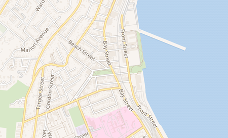 map of 5 Corson Ave Staten Island, NY 10301