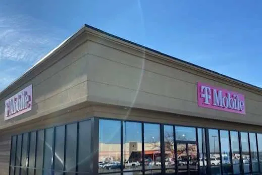 Exterior photo of T-Mobile store at Springboro Pike & Mall Woods Dr, Dayton, OH