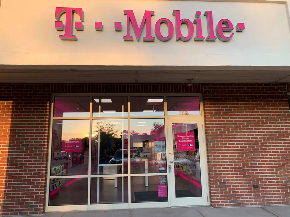 Exterior photo of T-Mobile store at S State St & Huber Village Blvd, Westerville, OH
