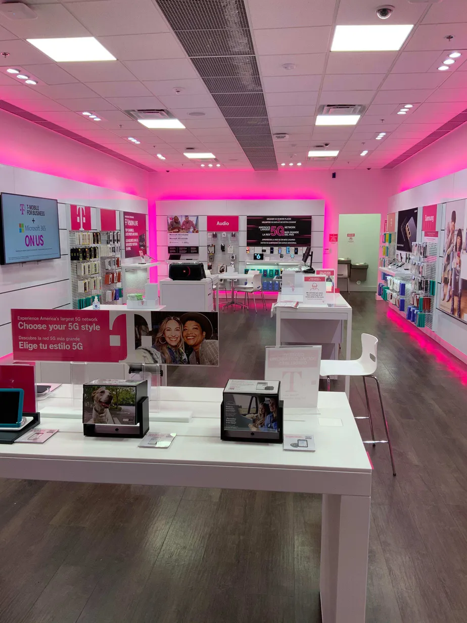 Interior photo of T-Mobile Store at Sawgrass Mills 6, Sunrise, FL