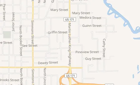 map of 3202 Gerstner Memorial Dr Ste 300 Lake Charles, LA 70601