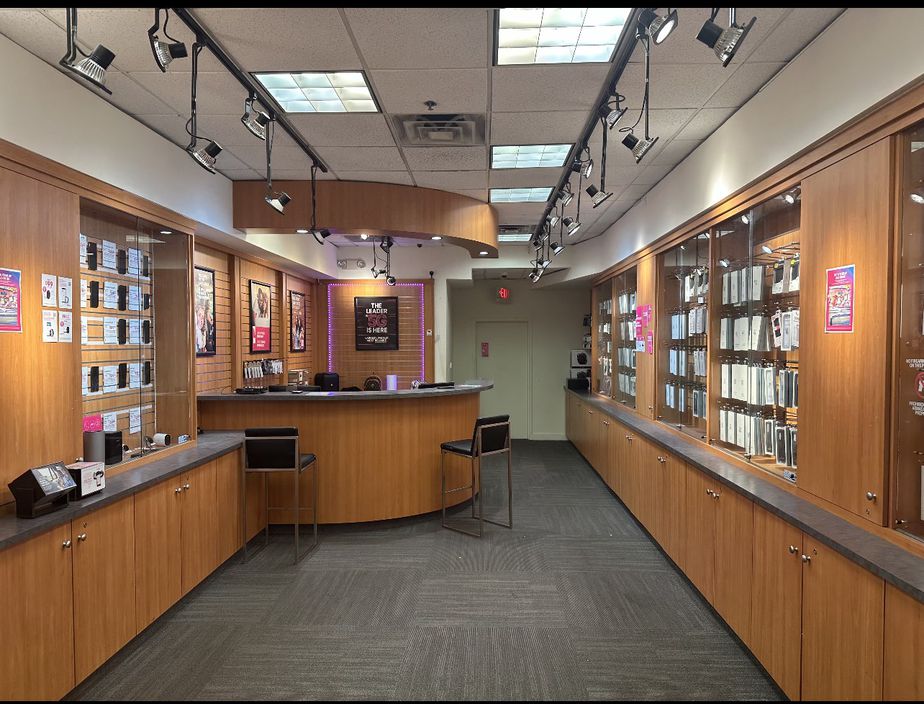 Interior photo of T-Mobile Store at Lehigh Valley Mall, Whitehall, PA
