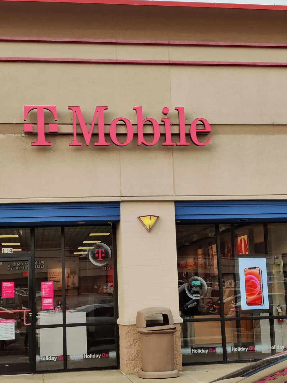 Exterior photo of T-Mobile store at Trinity Point Dr & Trinity Cir, Washington, PA