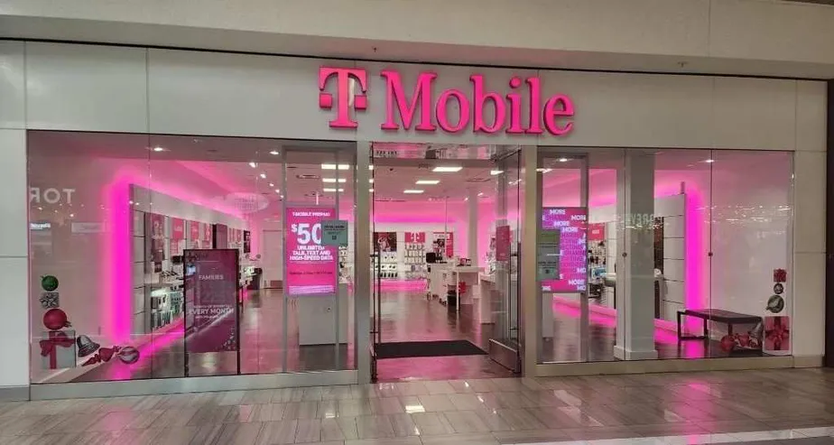  Exterior photo of T-Mobile Store at Briarwood Mall, Ann Arbor, MI 