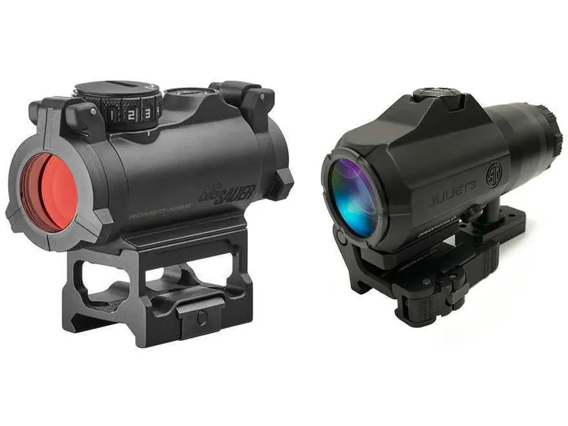 Sig Sauer ROMEO-MSR Combo Kit 1x20mm Compact Red Dot/3x22mm Micro Magnifier SORJ72001 - Sig Sauer