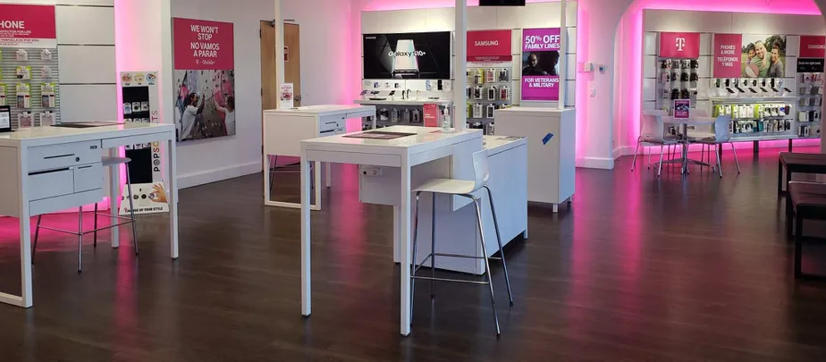Interior photo of T-Mobile Store at Century Plaza Retail, El Paso, TX