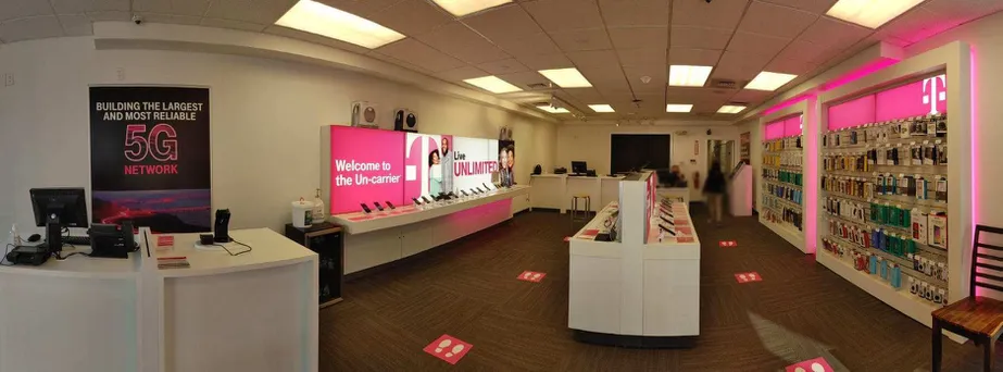 Interior photo of T-Mobile Store at N Washington St & E 7th St, Junction City, KS