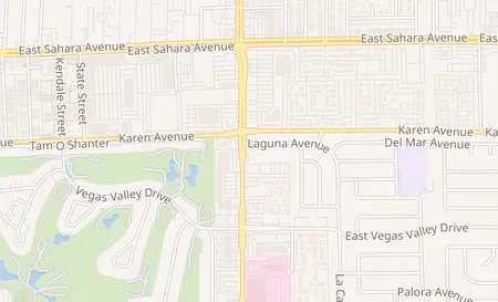 map of 2730 S. Maryland Pkwy Las Vegas, NV 89109