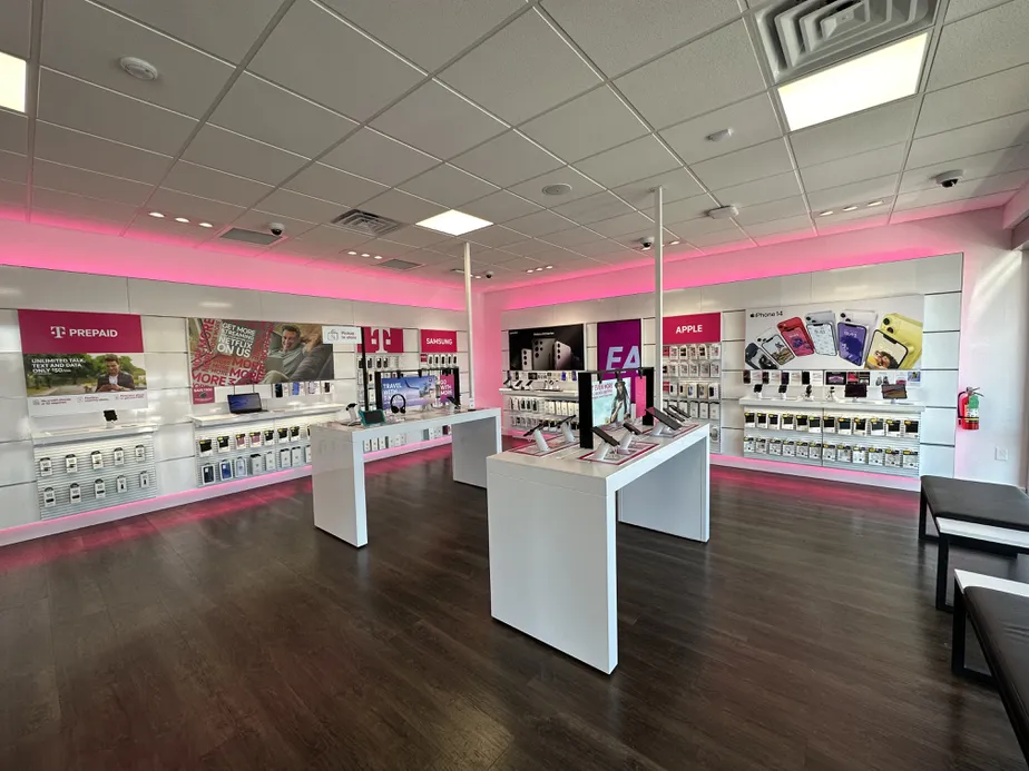 Interior photo of T-Mobile Store at Cobblestone Village, St Augustine, FL