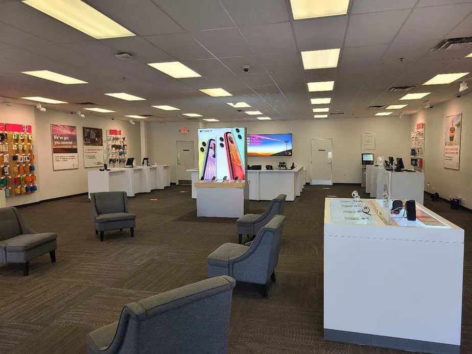 Interior photo of T-Mobile Store at N 124th St & W Feerick St, Wauwatosa, WI