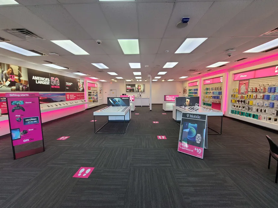 Interior photo of T-Mobile Store at Gall Blvd & Medical Center Ave 2, Zephyrhills, FL