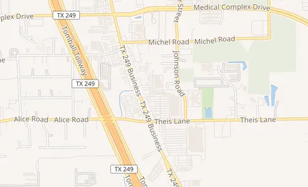 map of 27746 State Highway 249 Tomball, TX 77375