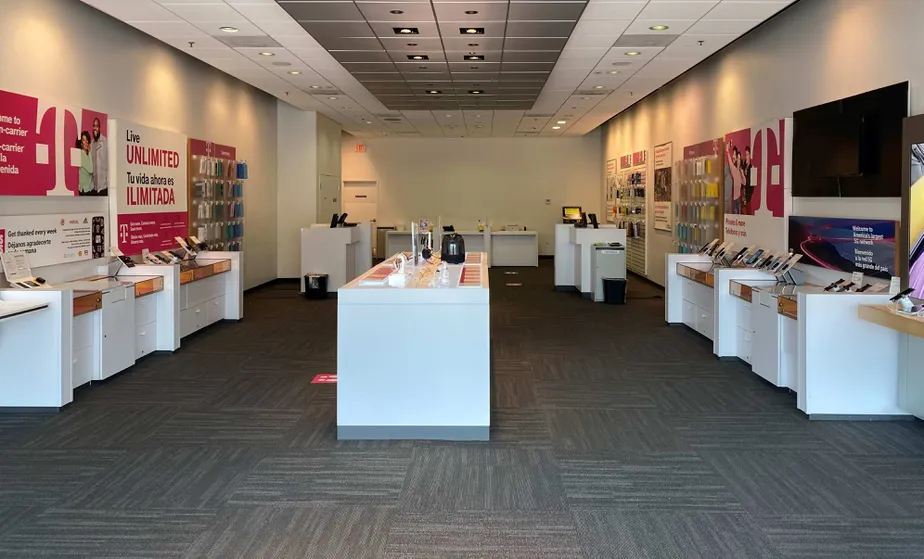Interior photo of T-Mobile Store at Robert St S & Muriel Blvd, West Saint Paul, MN