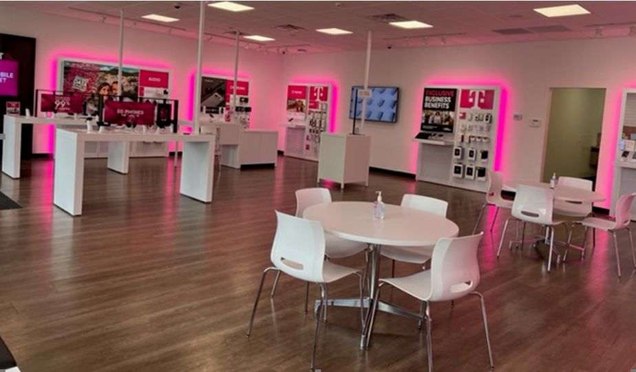 Interior photo of T-Mobile Store at Church St & El Bethel Rd, Conway, SC