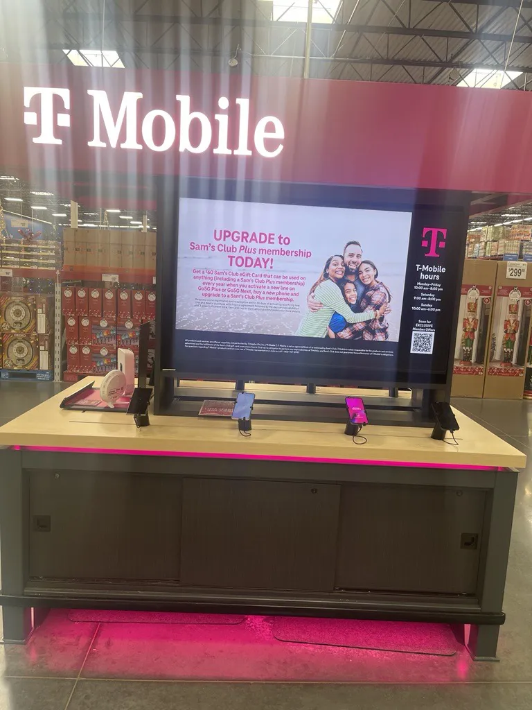  Exterior photo of T-Mobile Store at Sam's Club Bluffton SC, Bluffton, SC 