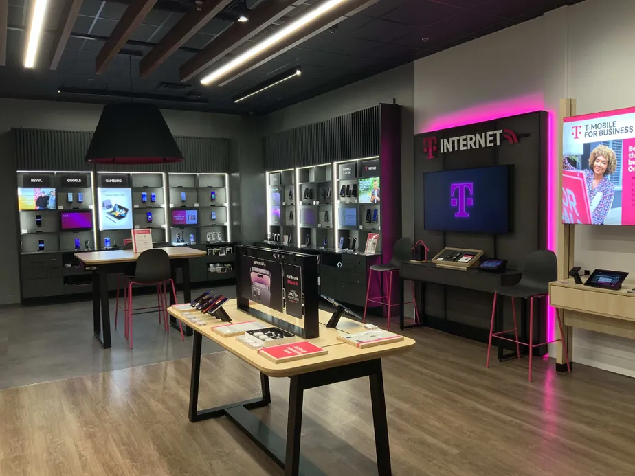 Interior photo of T-Mobile Store at Grapevine Mills South, Grapevine, TX