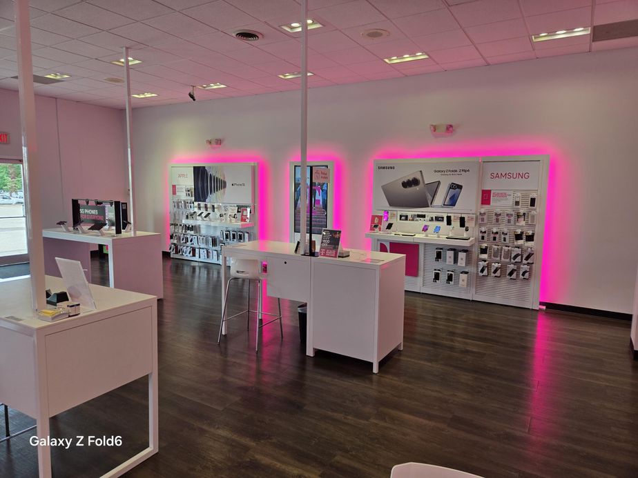 Interior photo of T-Mobile Store at Wolf Rd - Colonie Center, Albany, NY