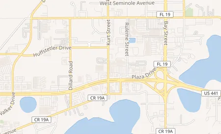map of 449 Plaza Dr Eustis, FL 32726