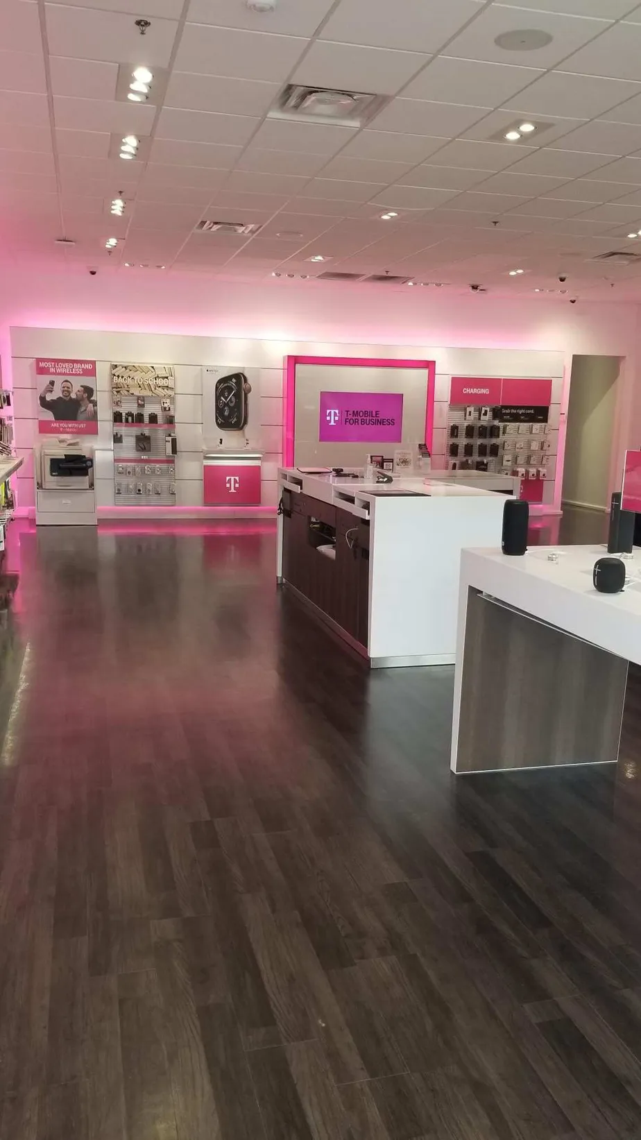 Interior photo of T-Mobile Store at Hwy 70 & Cabela Dr, Garner, NC