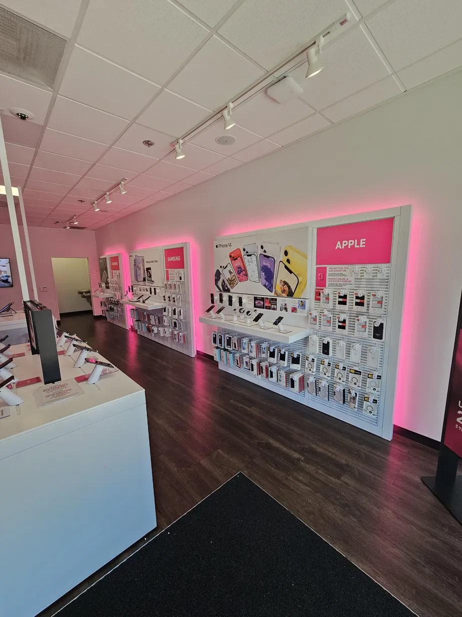 Interior photo of T-Mobile Store at W Cleveland Ave & N Schnoor St, Madera, CA