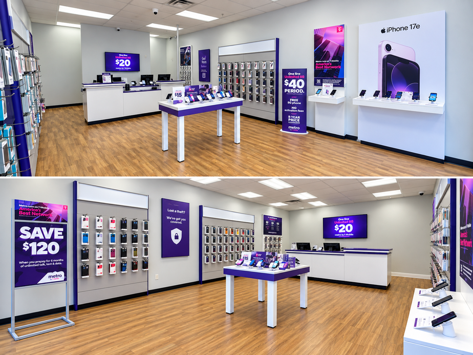 Metro by T-Mobile 3697 Windsor Spring Rd - 3697 Windsor Spring Rd 