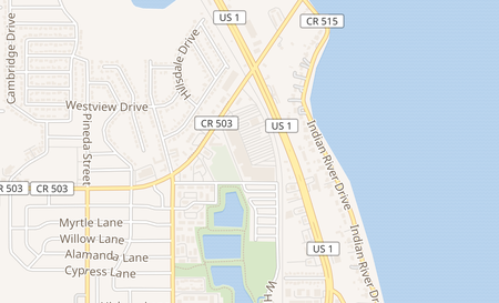 map of 801 Dixon Blvd. 1162 Cocoa, FL 32922