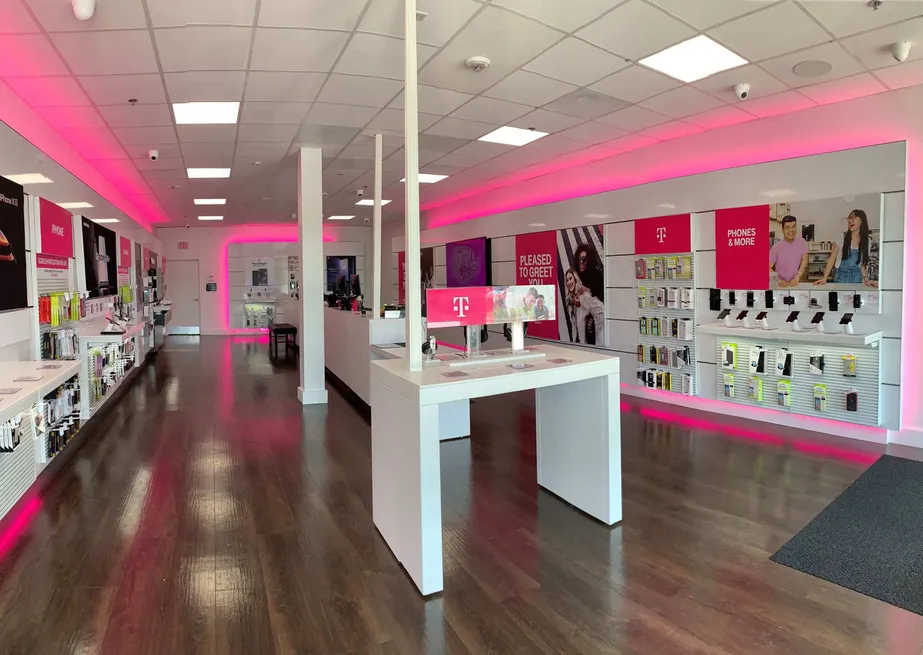Interior photo of T-Mobile Store at Central Ave & Enterprise Rd, Mitchellville, MD