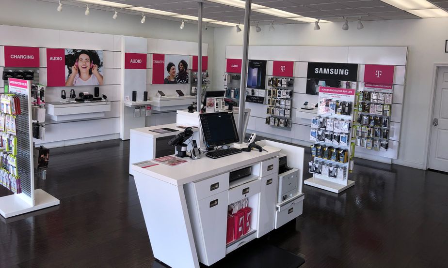 Interior photo of T-Mobile Store at Chartley Dr & Shirley Manor Rd, Reisterstown, MD