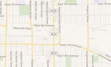 map of 1017 Broadway Gary, IN 46402