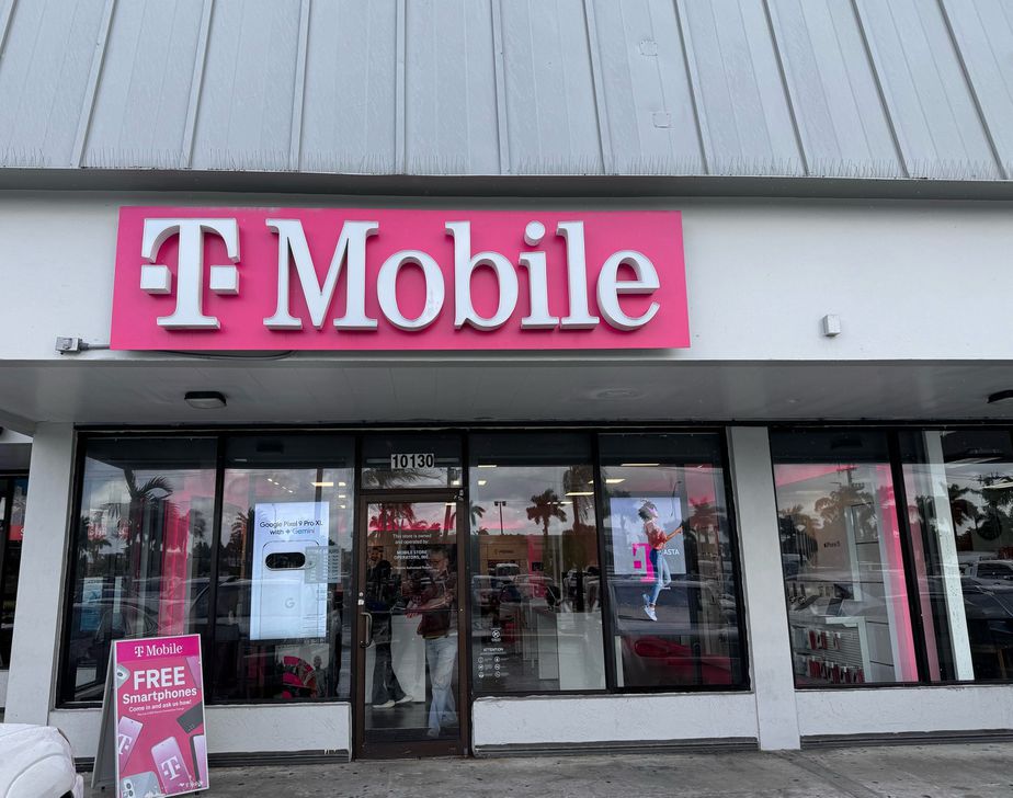 Exterior photo of T-Mobile Store at W Flagler & 102nd Ave, Miami, FL