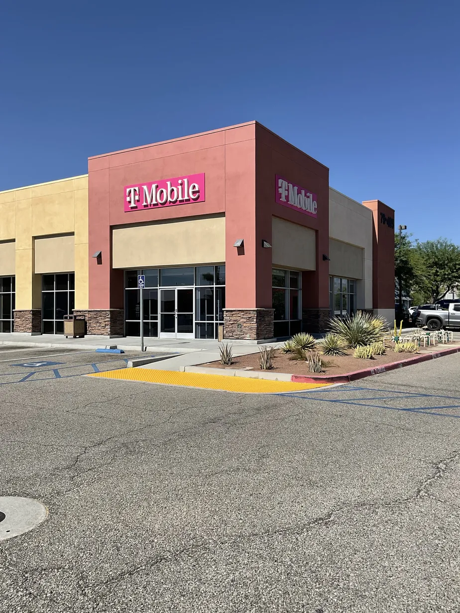  Exterior photo of T-Mobile Store at Hwy 111 & Dune Palms, La Quinta, CA 