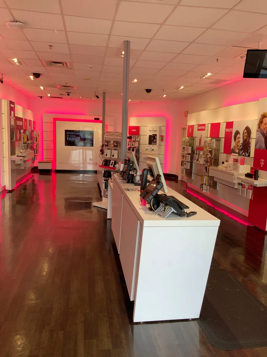 Interior photo of T-Mobile Store at Northpoint, Alpharetta, GA