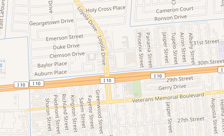 map of 3000 Loyola Dr Ste C Kenner, LA 70065