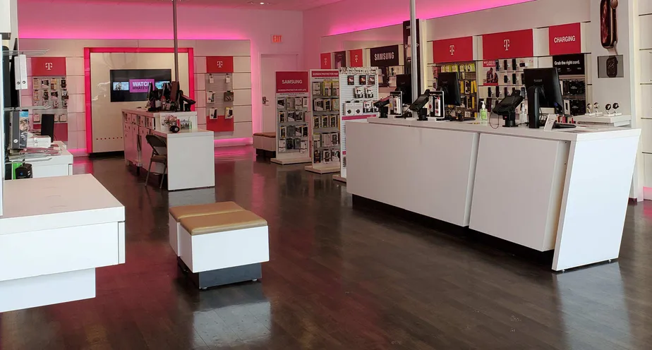 Interior photo of T-Mobile Store at Cass & Collins, Joliet, IL