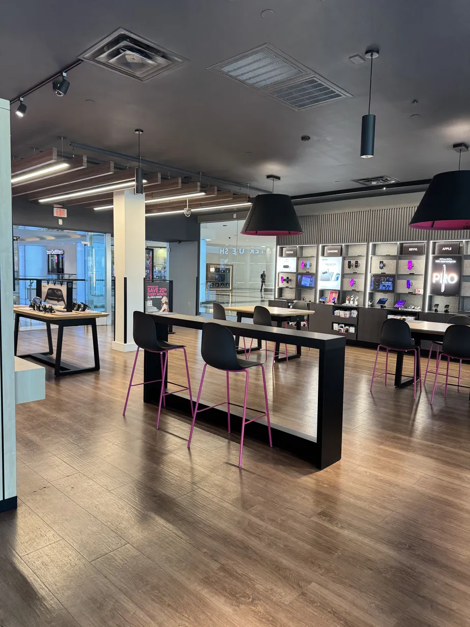  Interior photo of T-Mobile Store at Lenox Mall, Atlanta, GA 