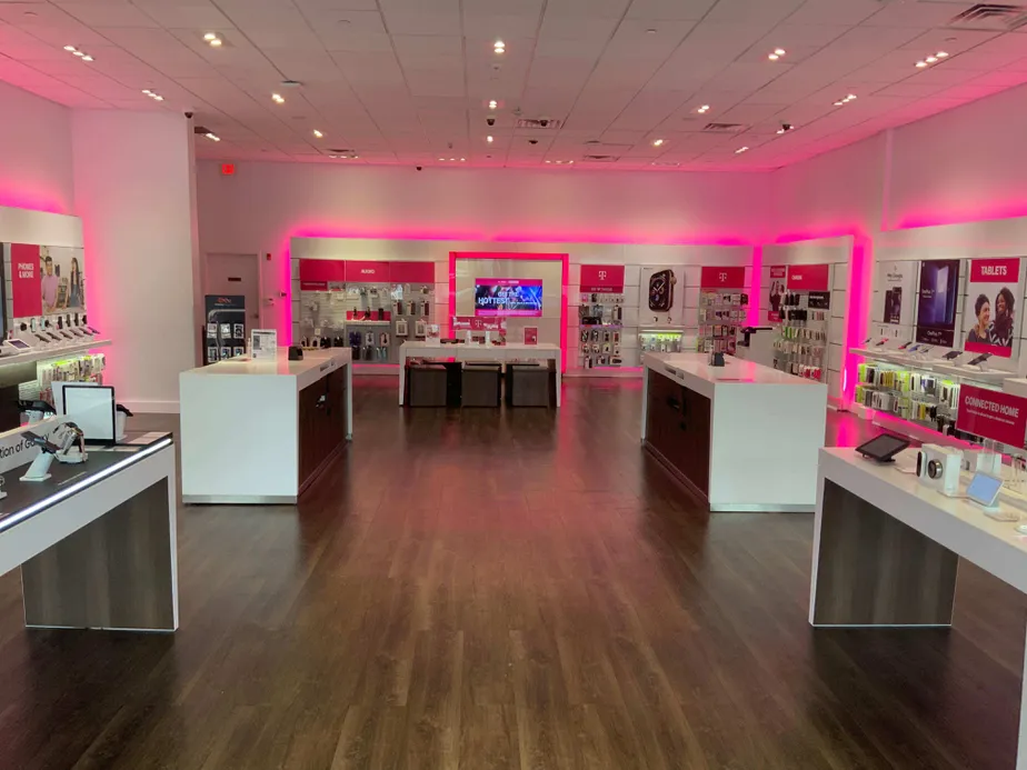 Interior photo of T-Mobile Store at Route 3 & Bloomfield Ave, Clifton, NJ