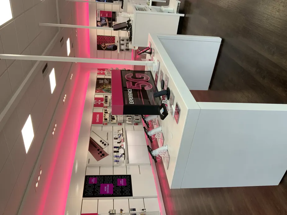 Interior photo of T-Mobile Store at Town Center, Weslaco, TX