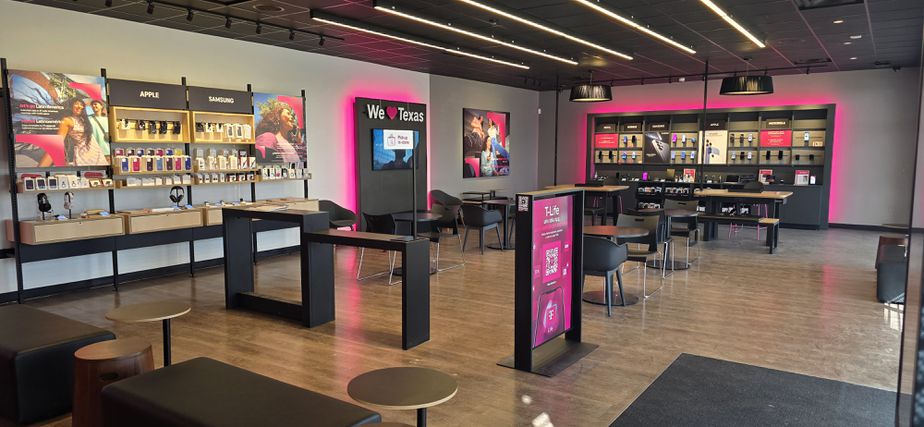 Interior photo of T-Mobile Store at Loop 375 & Alameda Boulevard, El Paso, TX