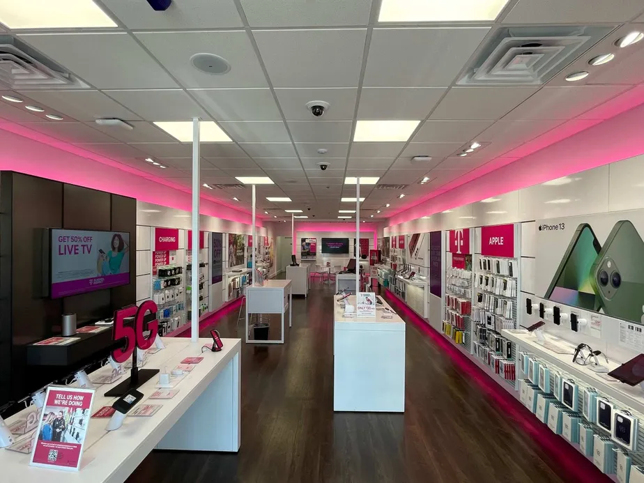 Interior photo of T-Mobile Store at Independence Commons, Independence, MO